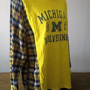 Russell Athletic Bright Yellow Crewneck Sweatshirt with Interior Logo Print